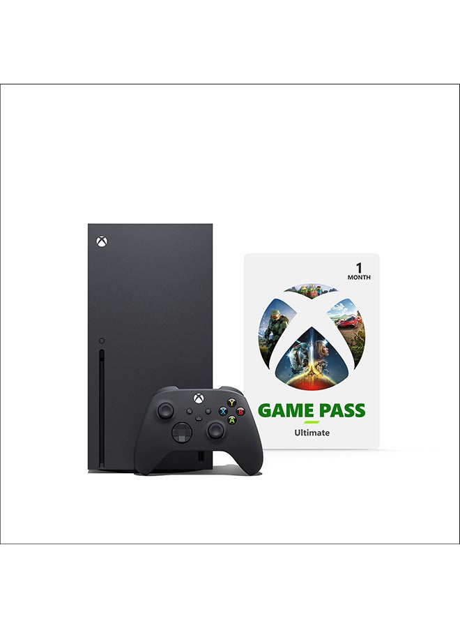 Microsoft - Microsoft Xbox Series X 1TB Gaming Console Bundle with 1 Month Game Pass Ultimate - Image 1
