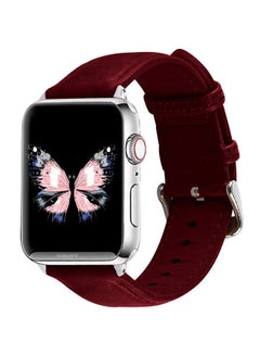 Apple Watch Band 38mm/40mm/41mm Leather Band Buckle Strap Wristband Compatible with Apple watch series 7/6/5/4/3/2/1/SE Multicolor