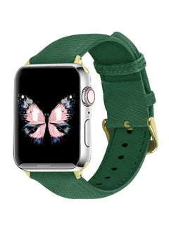 Apple Watch Band 38mm/40mm/41mm Leather Band Buckle Strap Wristband Compatible with Apple watch series 7/6/5/4/3/2/1/SE Multicolor