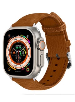 Apple Watch Band 49mm/45mm/44mm Leather Band Buckle Strap Wristband Compatible with Apple watch series Ultra2/Ultra/8/7/SE/5/4/3/2/1 Multicolor