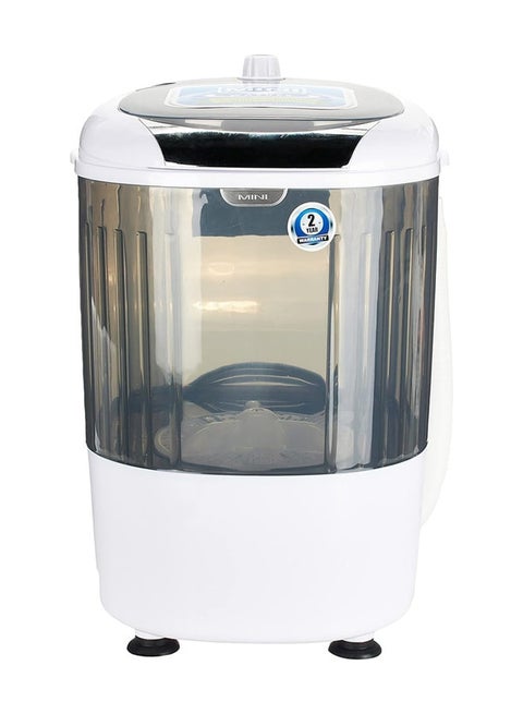 Top Load Portable Washing Machine With Powerful Motor 2.5Kg CK607-N White