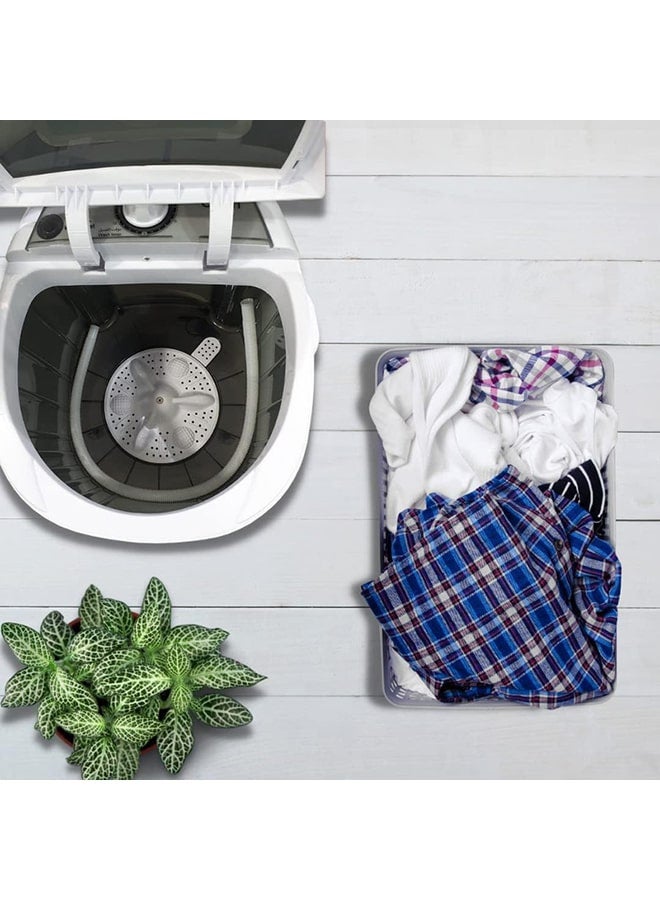 Clikon - Top Load Portable Washing Machine With Powerful Motor 2.5Kg CK607-N White - Image 1
