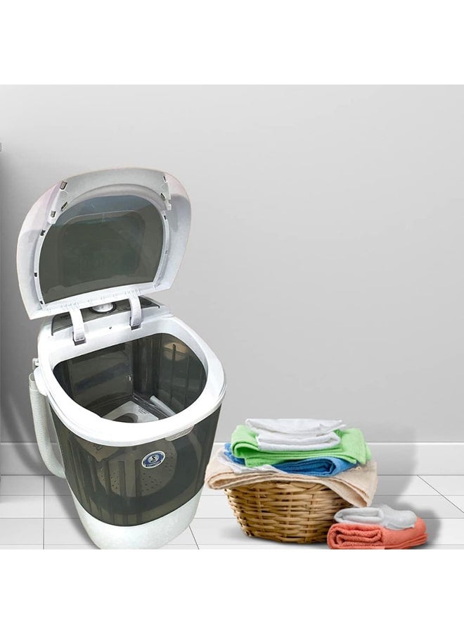Clikon - Top Load Portable Washing Machine With Powerful Motor 2.5Kg CK607-N White - Image 1