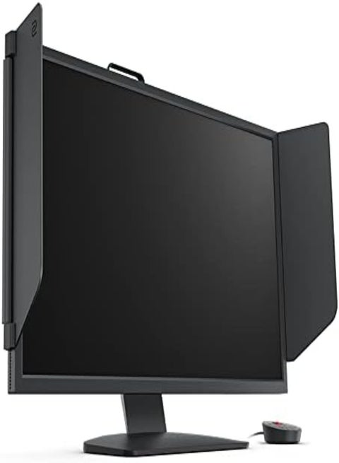 Zowie XL2566K 24.5 Fast TN In 360Hz Gaming Monitor | Motion Clarity DyAc | 1080p | XL Setting To Share | Custom Quick Menu | S Switch | Shield | Smaller Base | Adjustable Height And Tilt - Grey
