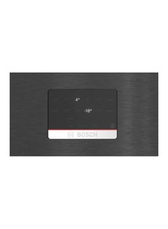 BOSCH Series 4 Free-Standing Fridge-Freezer with Freezer at Bottom 505 Liters - 193 x 70 cm, 505 L KGN56CX30U Black Stainless Steel  - Image 2