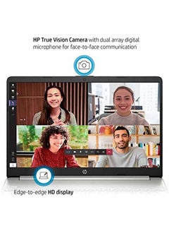 HP (Upgraded Version) Laptop With 15.6-Inch Display, Core i3-1115G4Processor/8GB RAM/256GBIntel Iris XE Graphics/Windows 10 Home English Natural Silver  - Image 4