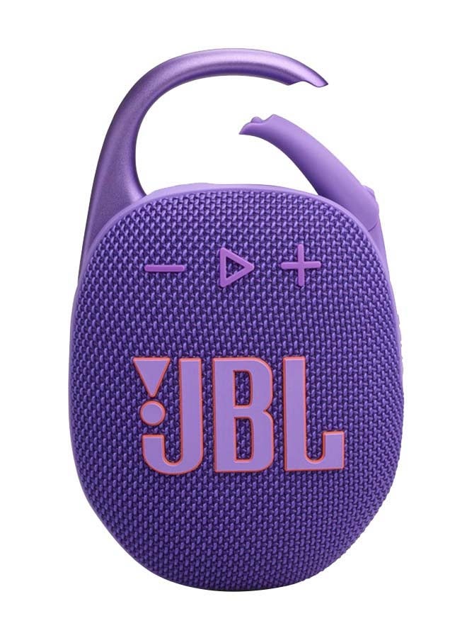 Clip 5 Portable Bluetooth Speaker Purple - pnsku/N70076290V/45/_/1716436632/1ff0d354-8db0-4bba-8396-442dcda56bcc