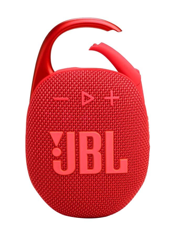 Clip 5 Portable Bluetooth Speaker Red 