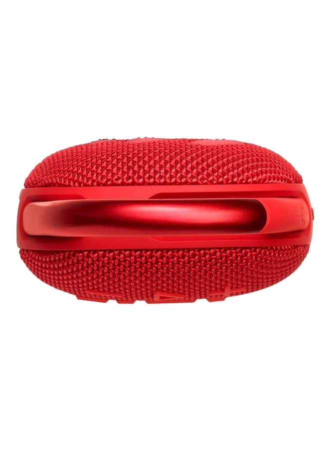 JBL - Clip 5 Portable Bluetooth Speaker Red - Image 1