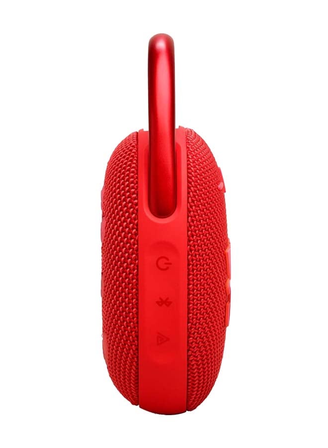 JBL - Clip 5 Portable Bluetooth Speaker Red - Image 1