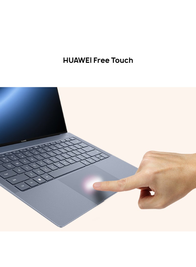 HUAWEI - MateBook X Pro Laptop With 14.2-Inch 3.1K flexible OLED Display, Core Ultra 7 Processor/16GB RAM/1TB SSD/Intel Iris XE Graphics/Windows 11 Home + Smart Chargeable Mouse Pad English/Arabic White - Image 1