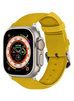Apple Watch Band 49mm/45mm/44mm Leather Band Buckle Strap Wristband Compatible with Apple watch series Ultra2/Ultra/8/7/SE/5/4/3/2/1 Multicolor