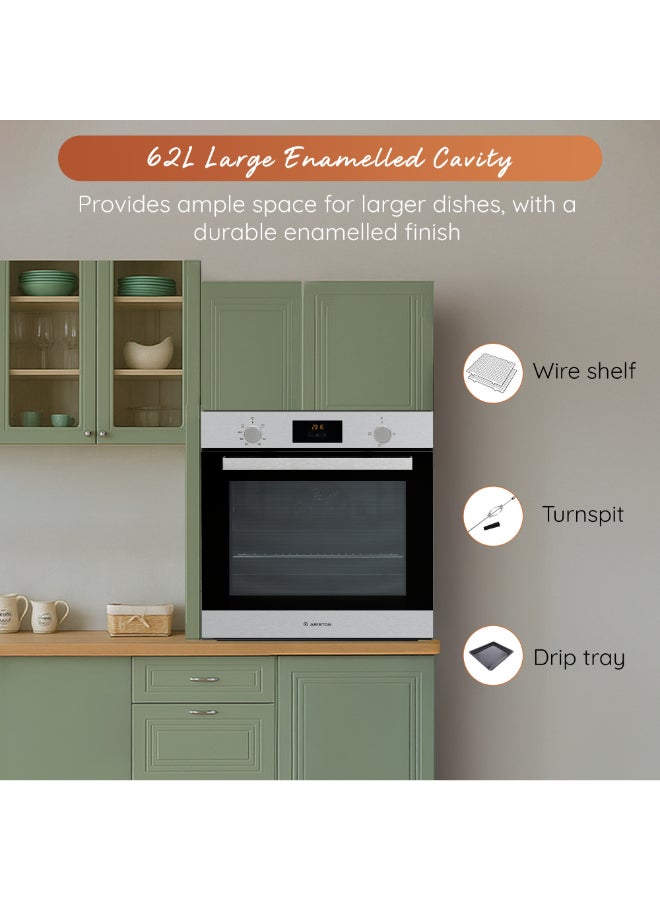 Ariston Built In Gas Oven - GS33Y430IXA Multicolour - Image 4