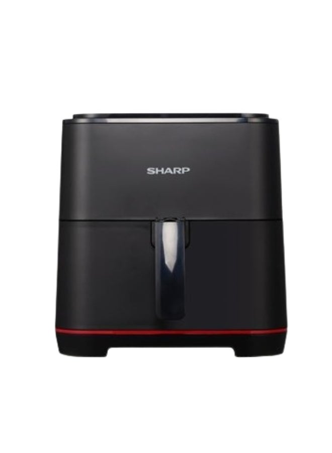SHARP Air Fryer With 8 Cook Menus - 5 L 1450 W KF-AF50RT-K3 Black  - Image 1