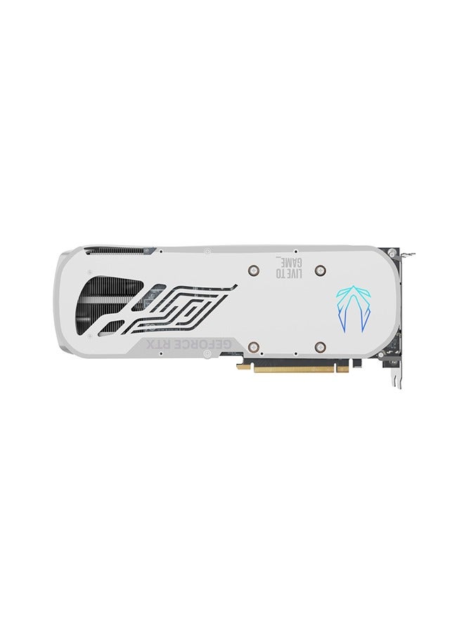ZOTAC - Gaming GeForce RTX 4070 Ti SUPER Trinity White OC Edition Graphics Card, 16GB GDDR6X 256-Bit Memory, 8448 CUDA Cores, 21 Gbps Memory Speed, 2625 MHz Boost Clock, PCI-E 4.0 16x | ZT-D40730Q-10P - Image 1