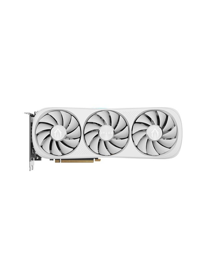 ZOTAC - Gaming GeForce RTX 4070 Ti SUPER Trinity White OC Edition Graphics Card, 16GB GDDR6X 256-Bit Memory, 8448 CUDA Cores, 21 Gbps Memory Speed, 2625 MHz Boost Clock, PCI-E 4.0 16x | ZT-D40730Q-10P - Image 1