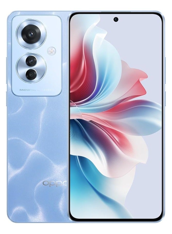 OPPO Reno11 F 5G Dual SIM Ocean Blue 8GB RAM 256GB - Global Version - Image 1