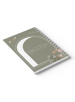 LOWHA English Sprial Notebook, 60 Sheets with Hard Cover ABC Design Multicolour  - Image 4