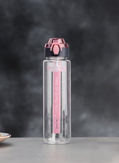 رويال فورد Royalford 1000ml Water Bottle RF12155 with Volume Tracker, Motivational Bottles with Flip Lid, Silicone Sipper and Straw Perfect for School, Office and Gym Leak-Proof and Eco-Friendly Multicolor 1000ml  - Image 5