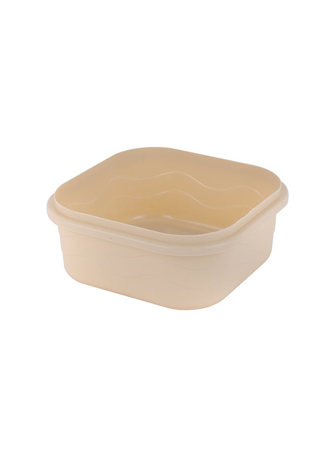 Royalford Royalford Square Plastic Food Storage Container RF12180 Pack of 5 Containers, 270 ml, 600 ml, 1300 ml, 2450 ml, 4000 ml, Storage Box for Food, Leftover, Marinades, Dough, etc. Multicolor  - Image 3