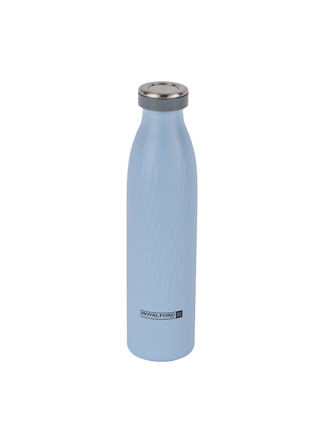 Royalford Royalford 750ml Stainless Steel Vacuum Bottle RF12331 Preserves the Flavor and Freshness, Unbreakable Portable, Leak-Resistant and Light-Weight Suitable for Indoor and Outdoor Use Pink Multicolor 750ml  - Image 2