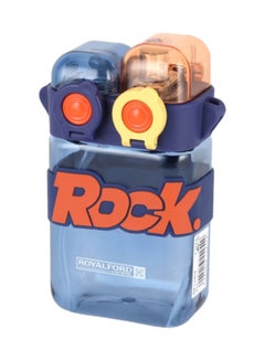 رويال فورد Royalford 600ml Twin Water Bottle RF12404 2-in-1 Dual Chamber Design with Straw and Push Button Lid for Kids and Toddlers 100% Food-Grade, Non-Toxic, Odorless with Durable and Leak-Proof Multicolor 600ml  - Image 3