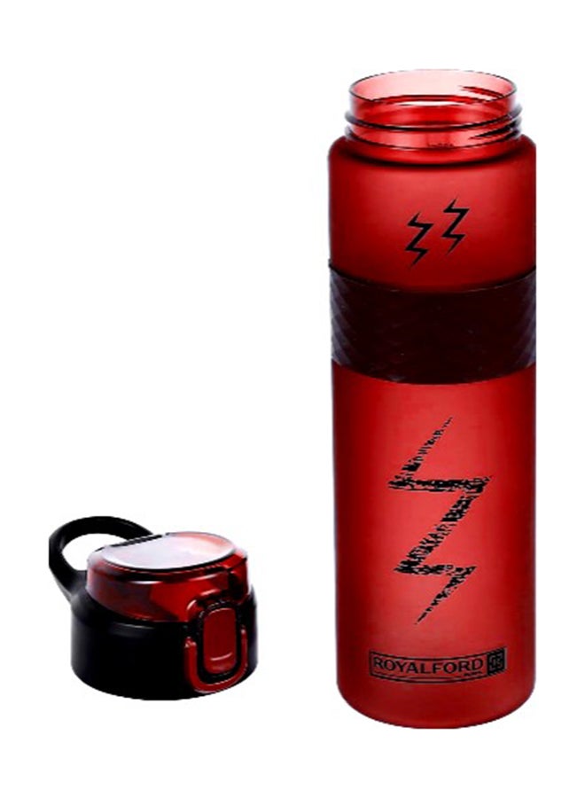 رويال فورد زجاجة ماء، زجاجات بلاستيكية بغطاء قابل للطي، شفاط سيليكون وقشة، مقاومة للتسرب، من مواد غذائية وتصميم أنيق بألوان متعددة ومختلطة - Image 3