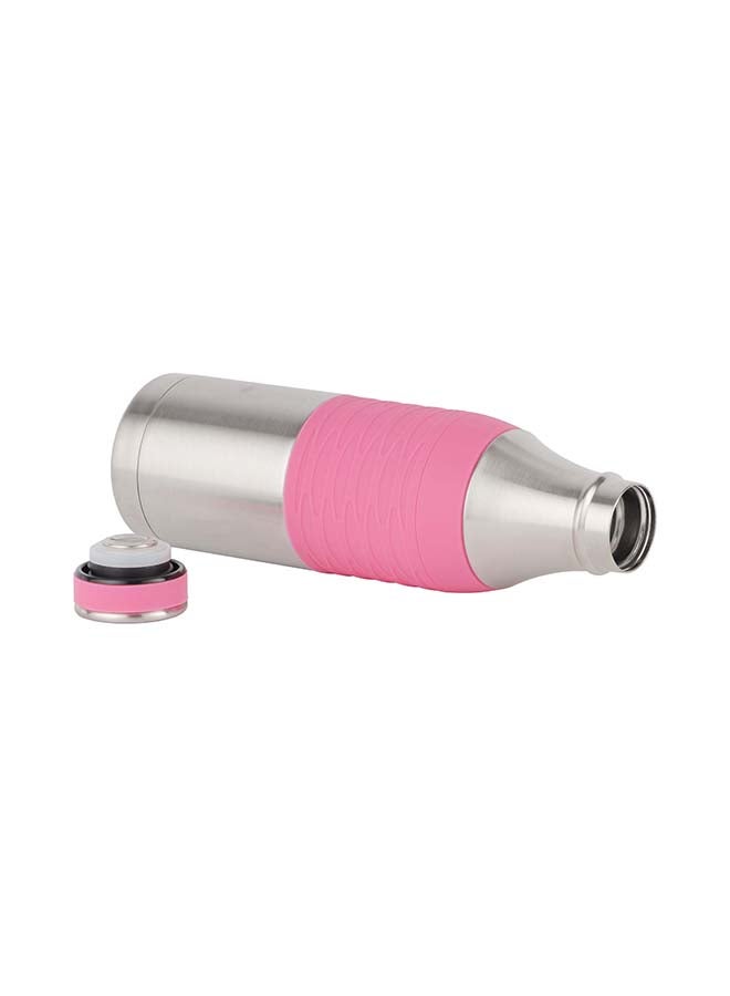 رويال فورد Royalford 600ml Stainless Steel Vacuum Bottle RF12326 Preserves the Flavor and Freshness, Unbreakable Portable, Leak-Resistant and Light-Weight Suitable for Indoor and Outdoor Use Multicolor 600ml  - Image 4