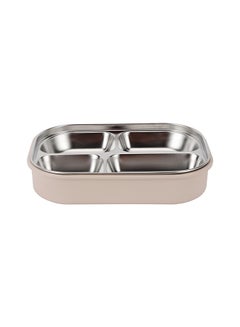 Royalford Royalford 900ml Lunch Box RF12119 Rectangular Tiffin with Transparent Lid and 4 Compartments Removable Stainless Steel Inner Container for Kids and Toddlers, Suitable for Schools, Office, Nursery Multicolor 900ml  - Image 5