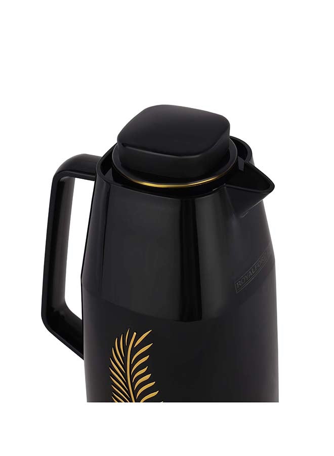 رويال فورد Royalford 1.0 L (33.5 oz) Vacuum Flask- RF12143/ with Pink Glass Inner and PP Outer Body/ Keeps Your Drinks Hot or Cold, Asbestos-Free and Hygienic/ Leak-Proof and Portable Design Multicolor 1.0 L (33.5Liters  - Image 2