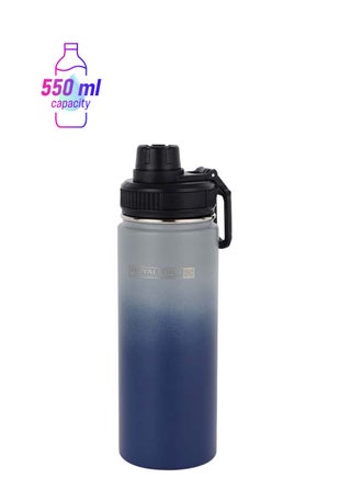 Royalford 550ml Stainless Steel Vacuum Bottle RF12393 Preserves the Flavor and Freshness, Unbreakable Portable, Leak-Resistant and Light-Weight Suitable for Indoor and Outdoor Use Multicolor 550ml - pnsku/N70076550V/45/_/1747911214/3250b4d0-5aaa-47fa-ad16-73c7f5c7277f