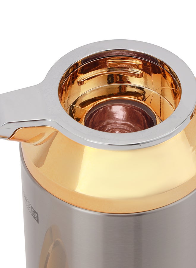 Royalford 1.6 L (54.0 oz) Vacuum Flask- RF12124| With Pink Glass Inner and Stainless Steel Outer Body| Keeps Your Drinks Hot or Cold, Asbestos-Free and Hygienic| Leak-Proof and Portable Design| Suitable for Indoor and Outdoor Use Multicolor Multicolor 1.6 L (54.0Liters  - Image 3