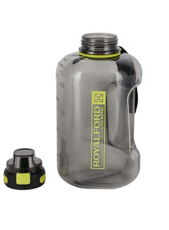 رويال فورد Royalford 2400 ml Travel Carry Water Bottle- RF12407/ Plastic Bottles with Flip Top Lid, Straw, with Carry Handle/ Perfect for Fitness, Outdoor Activities and Gym/ Leak-Proof Multicolor 2400ml  - Image 5