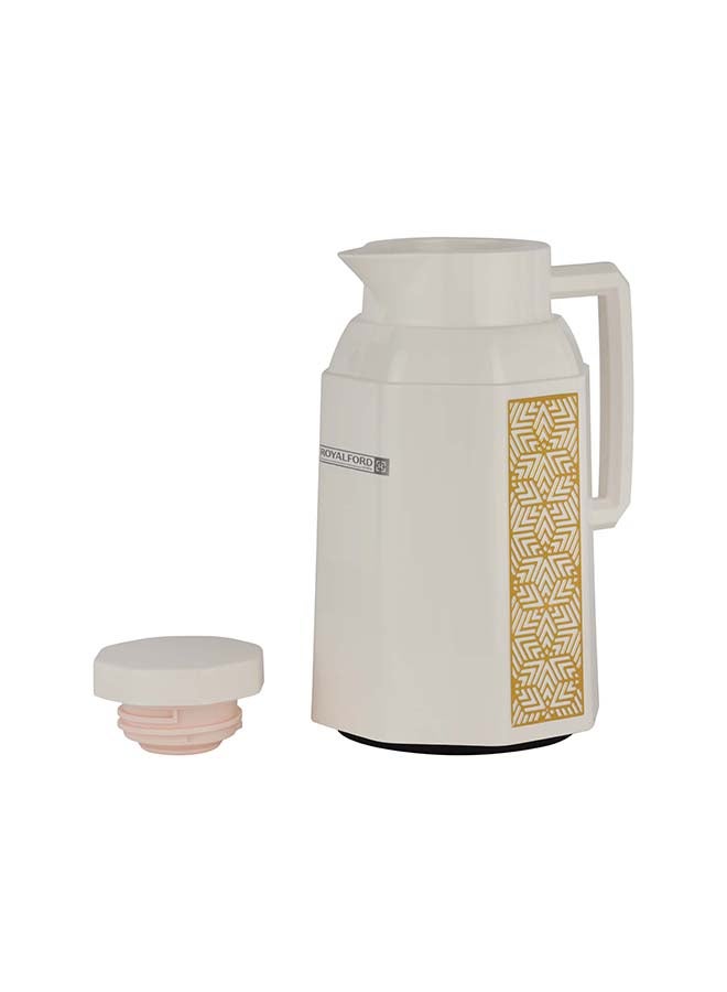 رويال فورد Royalford 1.0 L (33.5 oz) Vacuum Flask- RF12136/ with Pink Glass Inner and PP Outer Body/ Keeps Your Drinks Hot or Cold, Asbestos-Free and Hygienic/ Leak-Proof and Portable Design Multicolor 1.0 L (33.5Liters  - Image 5