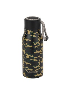 رويال فورد Royalford 400 ML Stainless Steel Vacuum Water Bottle- RF12022| High-Quality Construction Preserves the Flavor and Freshness, Unbreakable| Portable, Leak-Resistant and Light-Weight Multicolor 400ml  - Image 1