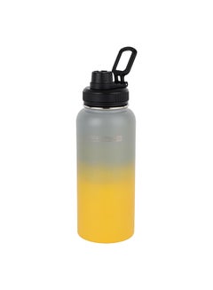 رويال فورد Royalford 1000ml Stainless Steel Vacuum Bottle RF12395 Preserves the Flavor and Freshness, Unbreakable Portable, Leak-Resistant and Light-Weight Multicolor 1000ml  - Image 1