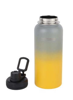 رويال فورد Royalford 1000ml Stainless Steel Vacuum Bottle RF12395 Preserves the Flavor and Freshness, Unbreakable Portable, Leak-Resistant and Light-Weight Multicolor 1000ml  - Image 4