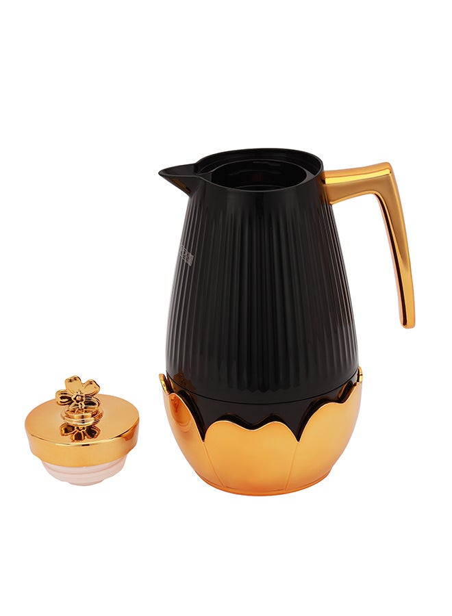رويال فورد Royalford 1.0 L (33.5 oz) Vacuum Flask- RF12127| With Pink Glass Inner and PP Outer Body| Keeps Your Drinks Hot or Cold, Asbestos-Free and Hygienic Multicolor 1.0 L (33.5Liters - Image 3
