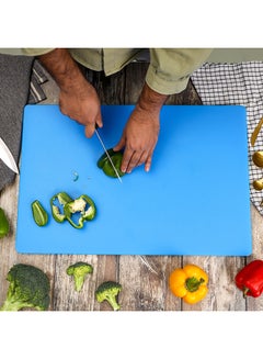 Royalford Royalford Classic Cutting Board RF12107 Plastic Chopping Board 2cm Extra Thick Assorted Colors Multicolor  - Image 3