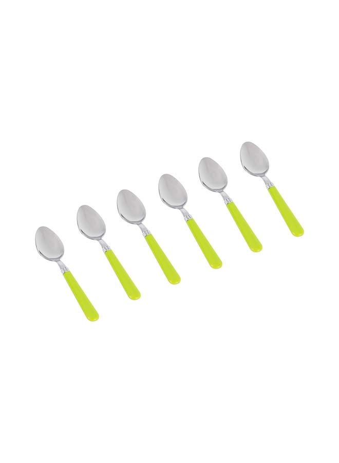 Royalford Royalford Stainless Steel Cutlery Set with Holder- RF12120/ 24 Pieces Spoons Set, Includes 6 Dinner Knives, 6 Forks, 6 Spoon, 6 Teaspoons/ Stylish and Light-Weight Multicolor  - Image 2