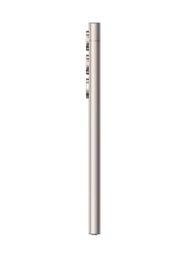 سامسونج - هاتف Galaxy S24 Ultra ثنائي شريحة الاتصال بلون برتقالي تيتانيوم وذاكرة وصول عشوائي (RAM) سعة 12 جيجابايت وذاكرة تخزين داخلية 256 جيجابايت يدعم تقنية 5G - إصدار الشرق الأوسط - Image 1
