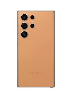 سامسونج هاتف Galaxy S24 Ultra ثنائي شريحة الاتصال بلون برتقالي تيتانيوم وذاكرة وصول عشوائي (RAM) سعة 12 جيجابايت وذاكرة تخزين داخلية 256 جيجابايت يدعم تقنية 5G - إصدار الشرق الأوسط  - Image 4