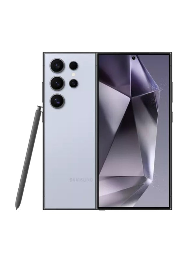 Samsung Galaxy S24 Ultra Dual SIM Titanium Blue 12GB RAM 512GB 5G - Middle East Version - Image 1