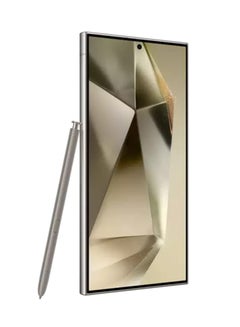 سامسونج هاتف Galaxy S24 Ultra ثنائي شريحة الاتصال بلون برتقالي تيتانيوم وذاكرة وصول عشوائي (RAM) سعة 12 جيجابايت وذاكرة تخزين داخلية 512 جيجابايت يدعم تقنية 5G - إصدار الشرق الأوسط  - Image 2
