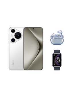 هواوي Pura 70 Pro Dual SIM White 12GB RAM 512GB 4G - Middle East Version With FreeBuds Pro 3 And Watch Fit SE  - Image 1