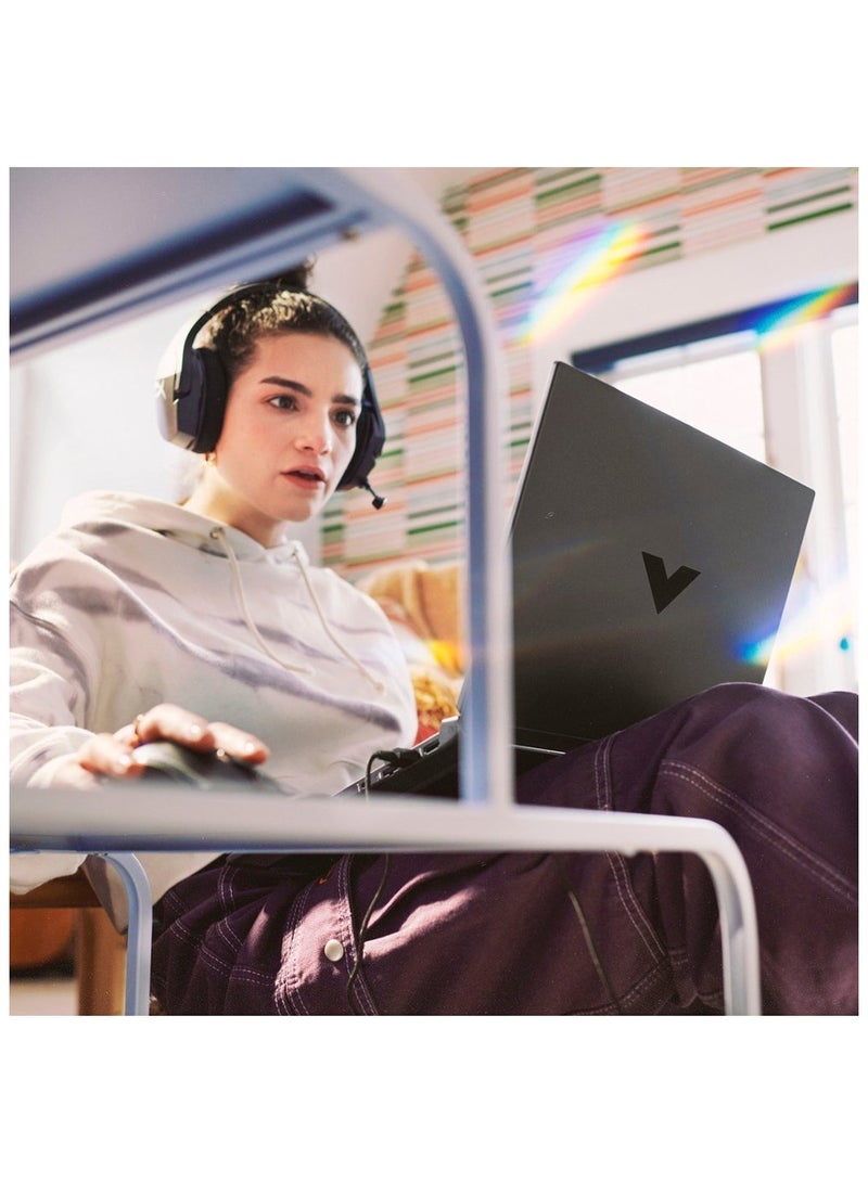 HP - Victus Gaming (Upgraded Version) Laptop With 15.6-Inch Display, AMD Ryzen 5 7535HS Processor/8GB RAM/512GB SSD/NVIDIA GeForce RTX 2050 Graphics Card/Windows 11 Home English Mica Silver - Image 1