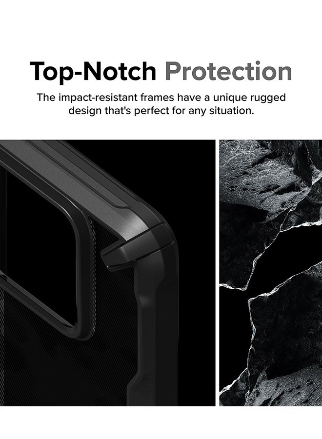 Ringke Fusion-X Compatible With Xiaomi 14 Case Military-Grade Protection Anti-Scratch Advanced Rugged Heavy Duty Bumper Phone Case Cover - Camo Black - Image 3