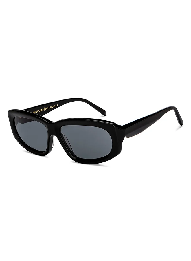 John Jacobs Full Rim Rectangular Stylish & Premium Sunglasses 100% UV Protected Unisex Extra Wide JJ S16446