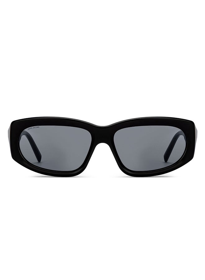 John Jacobs Full Rim Rectangular Stylish & Premium Sunglasses 100% UV Protected Unisex Extra Wide JJ S16446  - Image 2