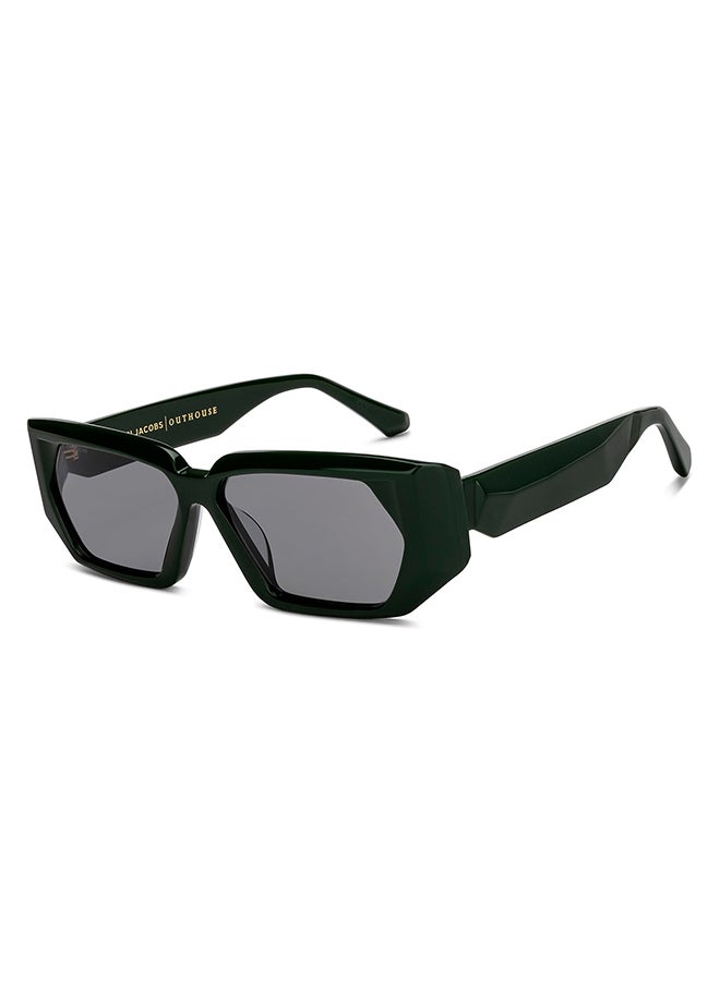 John Jacobs Full Rim Rectangular Stylish & Premium Sunglasses 100% UV Protected Unisex Extra Wide JJ S16392  - Image 1